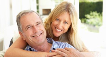 provider of respite care in Calgary hugging senior patient