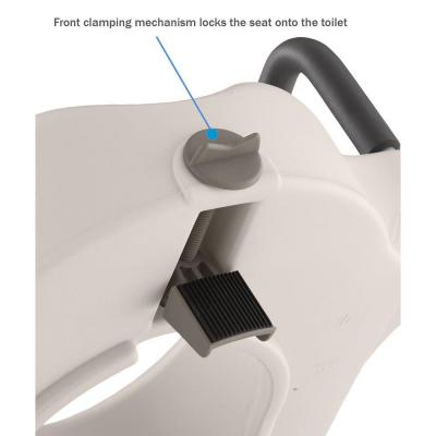 Toilet Clamping Mechanism