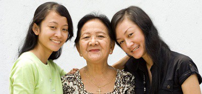 3 Smiling Women